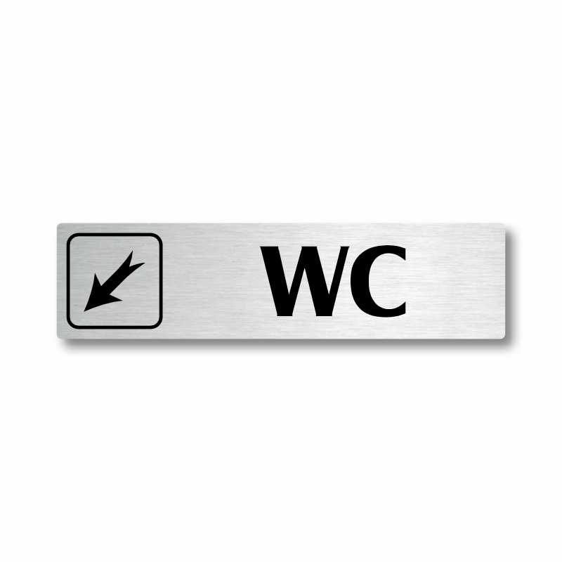 WC vlevo dolů, Florida, stříbrná