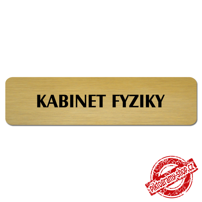 Kabinet fyziky, Florida, zlatá
