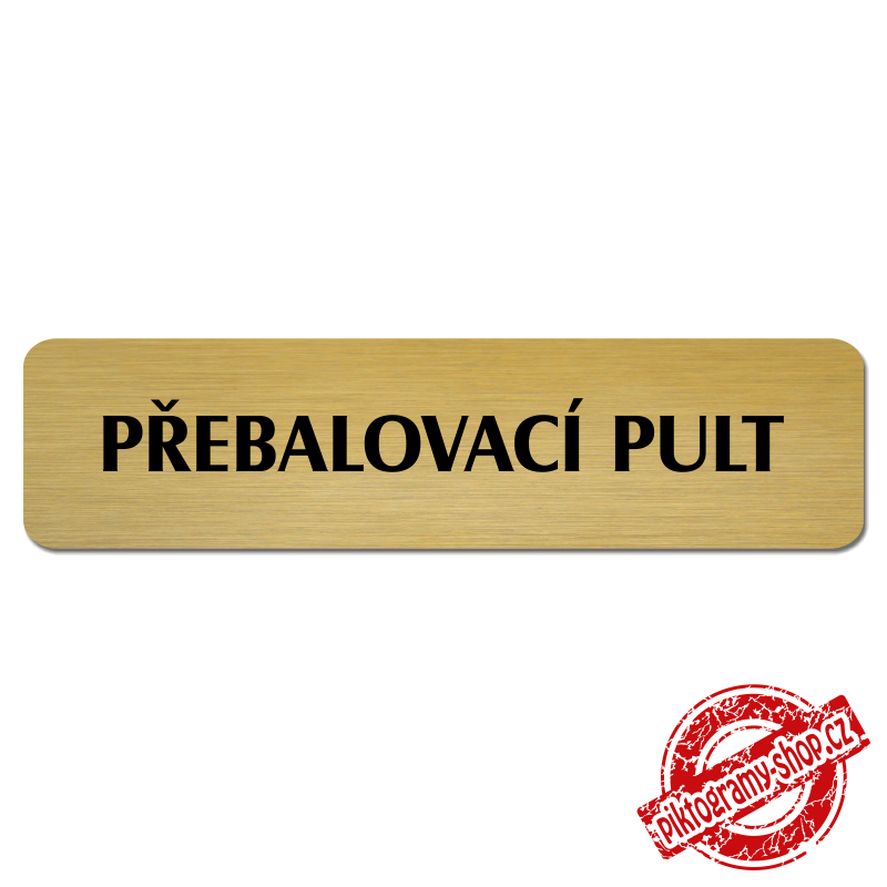 Přebalovací pult, Florida, zlatá