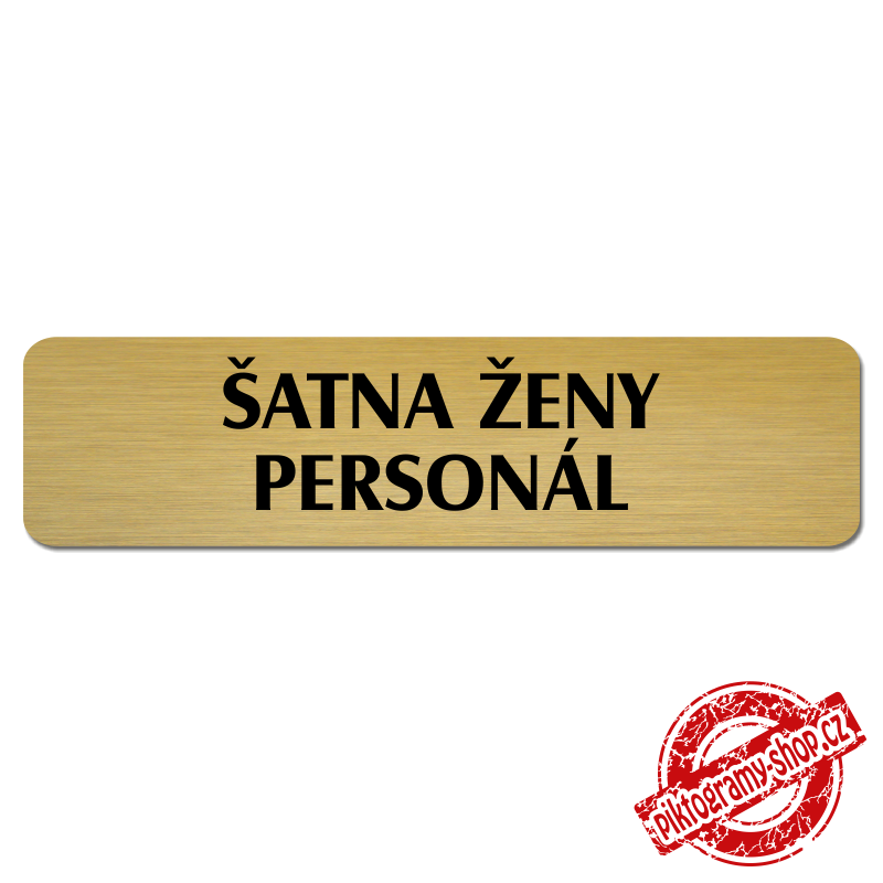 Šatna ženy personál, Florida, zlatá