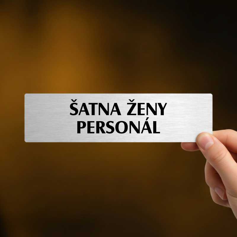Šatna ženy personál, Florida, stříbrná