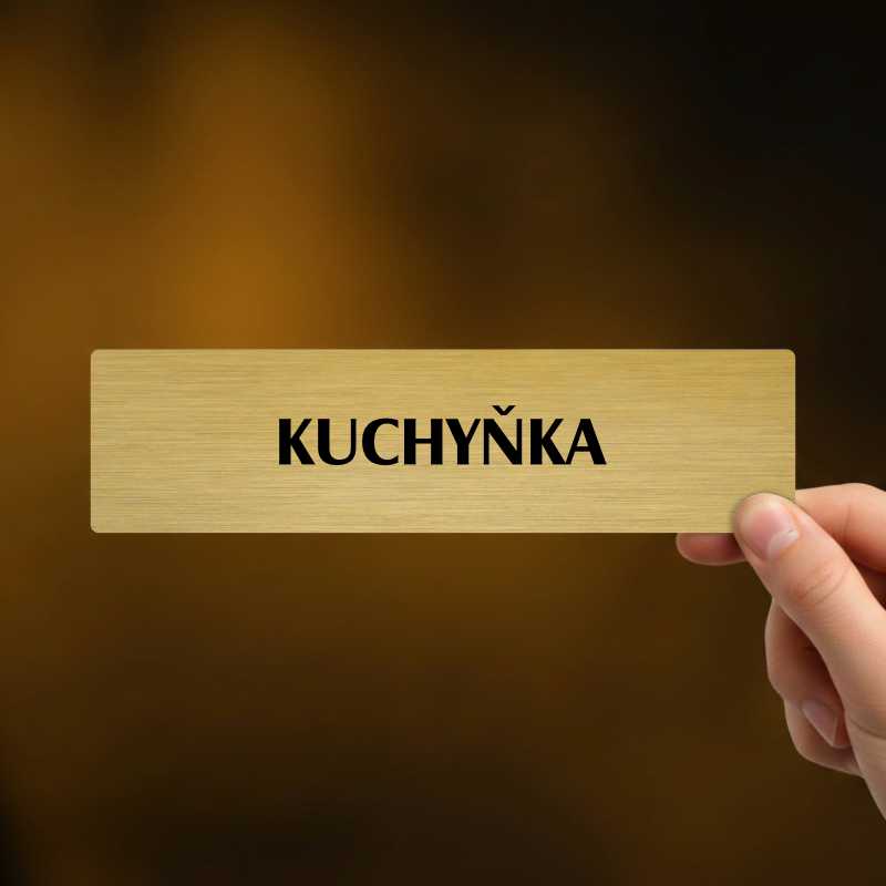 Kuchyňka, popiska, 180x45mm