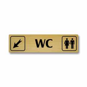 WC vlevo dolů, Florida, zlatá