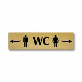 WC ženy vpravo, Florida, zlatá