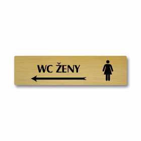 WC ženy vlevo, Florida, zlatá