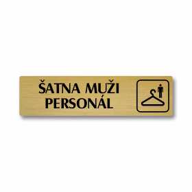 Šatna muži personál, Florida, zlatá