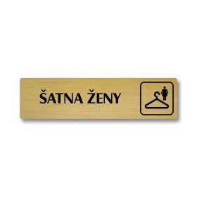 Šatna ženy, Florida, zlatá