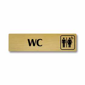 WC oddělené a invalida, Florida, zlatá