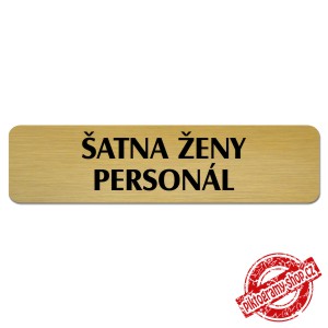 Šatna ženy personál, Florida, zlatá