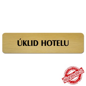 Úklid hotelu, Florida, zlatá