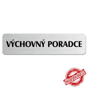 Výchovný poradce, popiska, 180x45mm