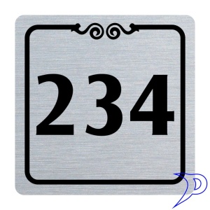 Plechové číslo, vlnka