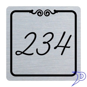 Plechové číslo, vlnka