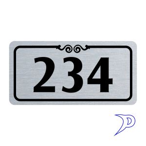 Plechové číslo, vlnka