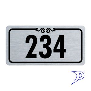 Plechové číslo, vlnka