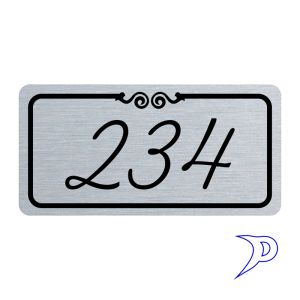 Plechové číslo, vlnka