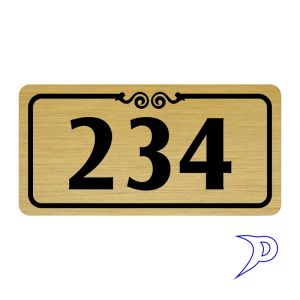 Plechové číslo, vlnka