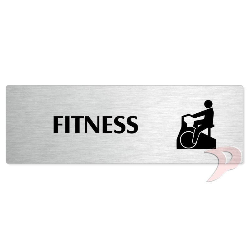 Fitness, 240x79mm, stříbrná popiska 