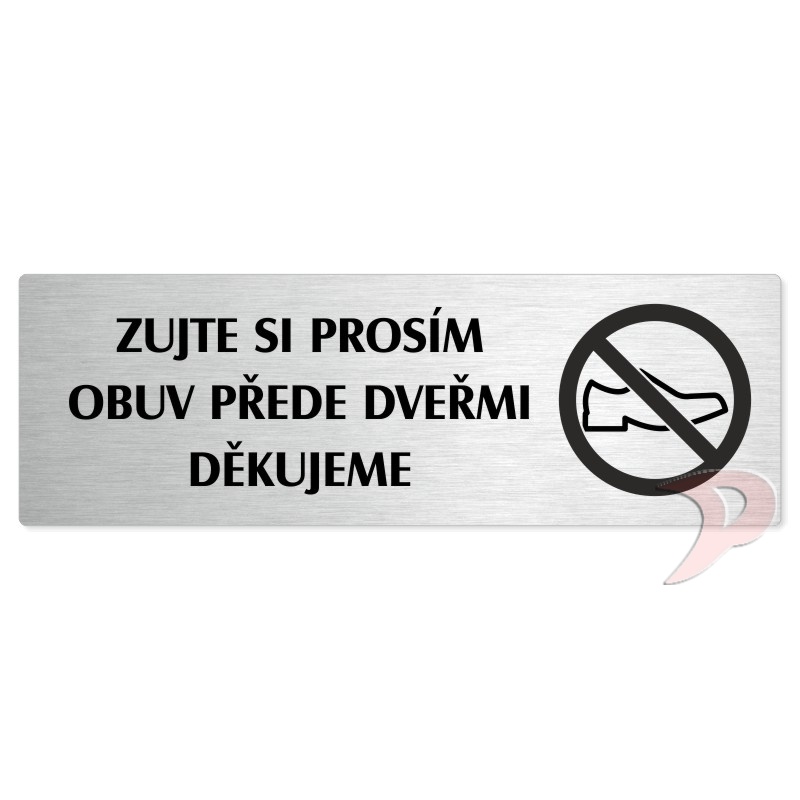 Zujte se, 240x79mm, stříbrná popiska 
