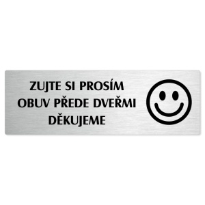 Zujte se, 200x66mm, stříbrná popiska 