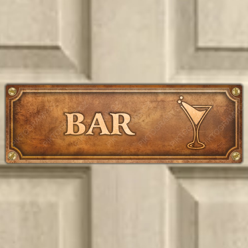 Cedulka “Bar“