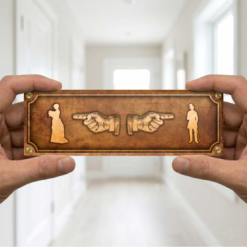 Cedulka “Toalety rozcestník 2“