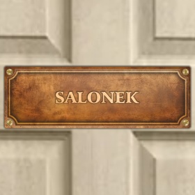 Cedulka “Salonek“