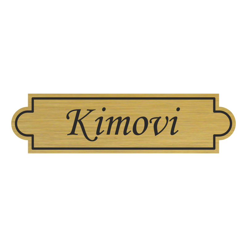Jmenovka na dveře, typ 6