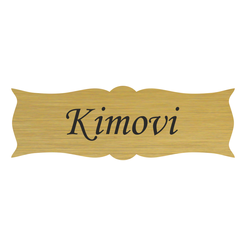Jmenovka na dveře, typ 7