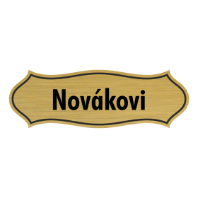 Jmenovka na dveře, typ 5