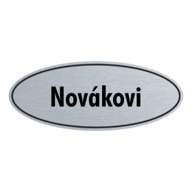 Jmenovka na dveře, typ 9