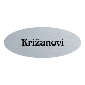 Jmenovka na dveře, typ 10