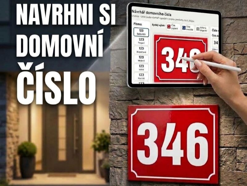Návrh domovního čísla