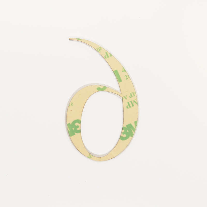 číslo na dveře – im. nerezu č.6