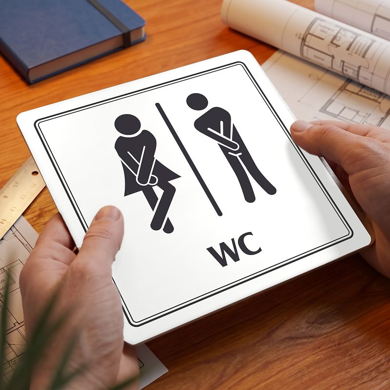 WC společné, 100x100mm, bílá, Utah