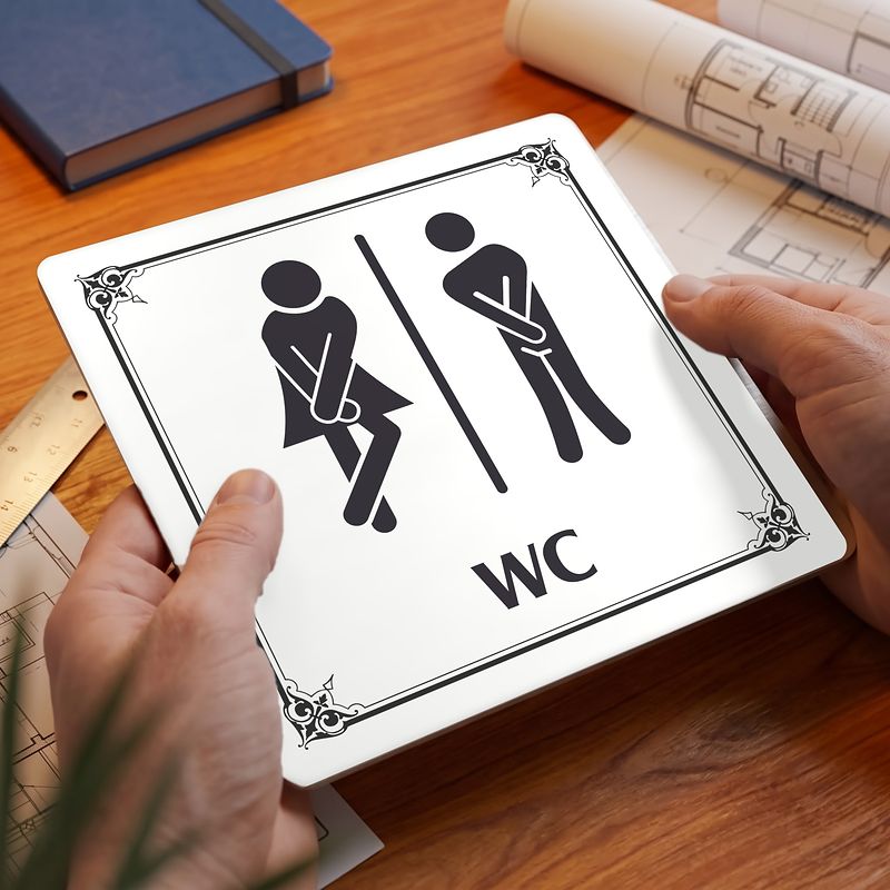 WC společné, 118x118mm, bílá, Nebraska