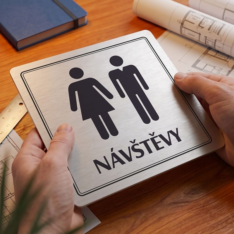 Piktogram WC návštěvy