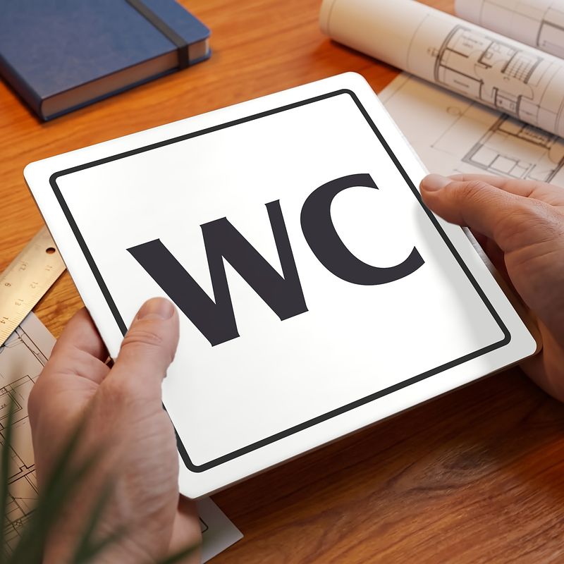 WC, 100x100mm, bílá, Arizona