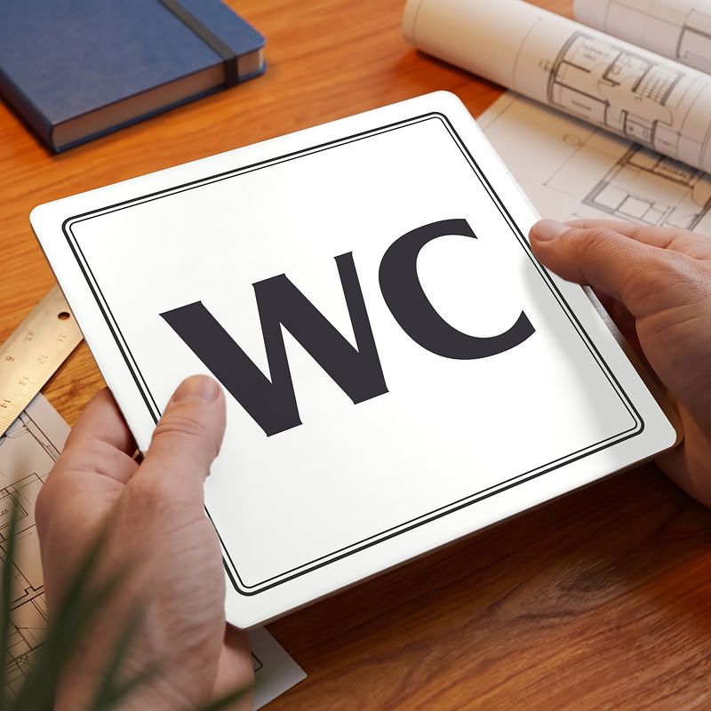 WC, 148x148mm, bílá, Utah