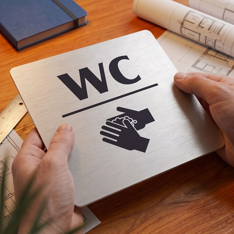 WC, 100x100mm, stříbrná, Nevada