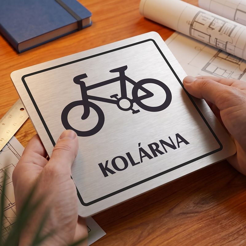 Kolárna, 118x118mm, stříbrná, Arizona