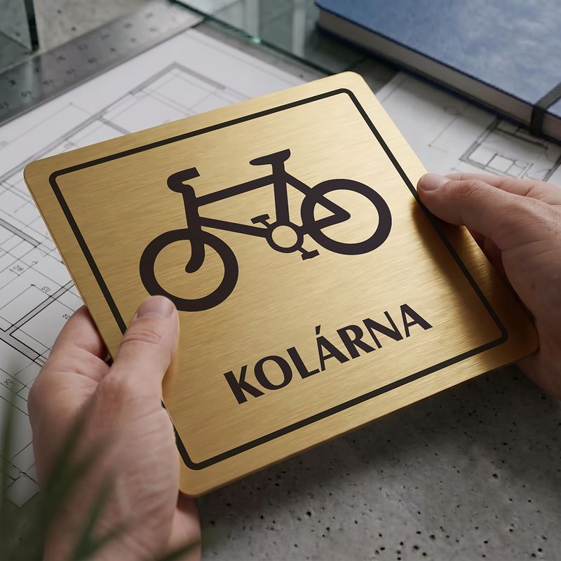 Kolárna, 148x148mm, zlatá, Arizona