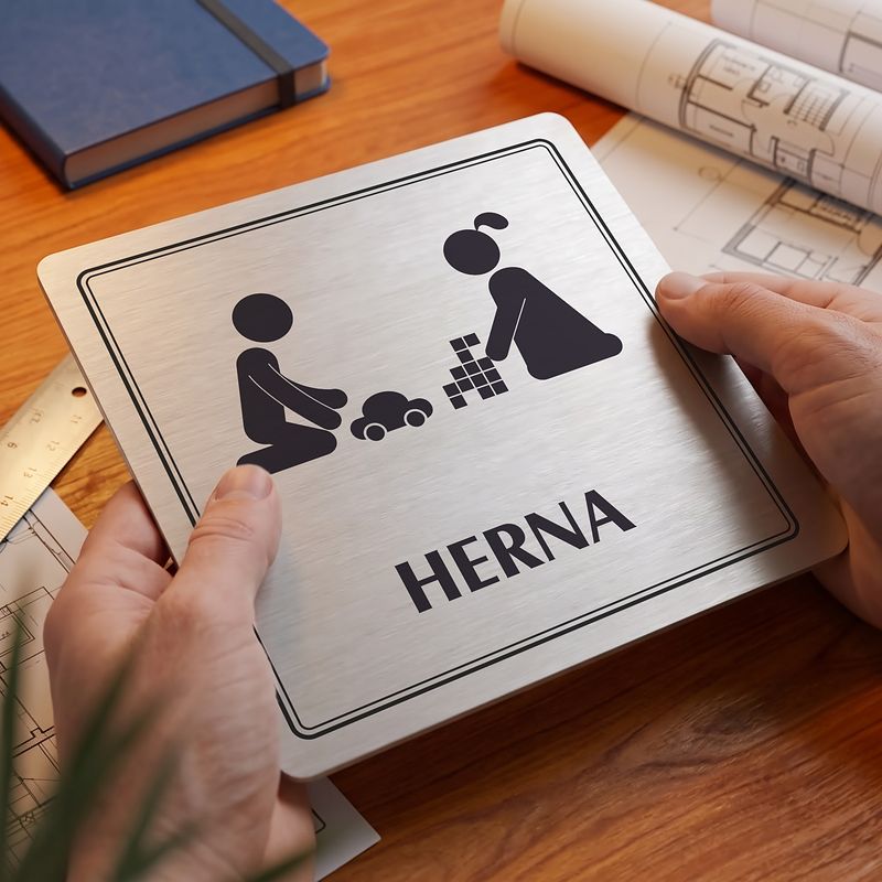Herna, 148x148mm, stříbrná, Utah