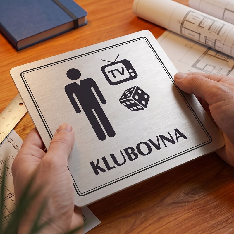Klubovna, 118x118mm, stříbrná, Utah