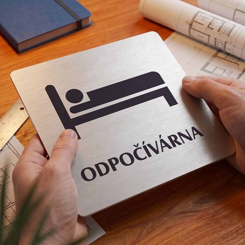 Odpočívárna, 100x100mm, stříbrná, Nevada
