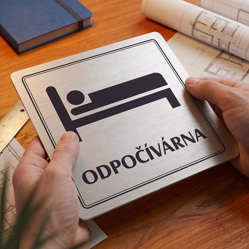 Odpočívárna, 100x100mm, stříbrná, Utah