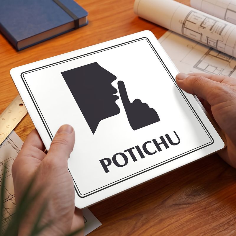 Potichu, 100x100mm, bílá, Utah