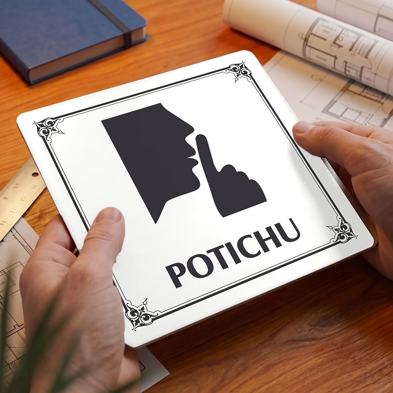 Potichu, 100x100mm, bílá, Nebraska