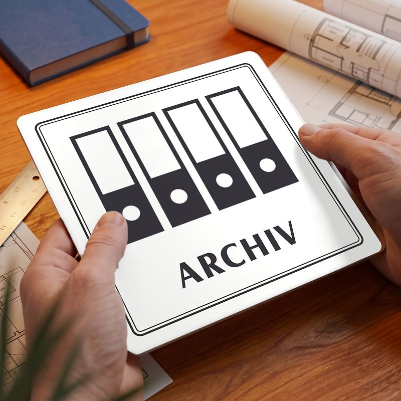 Archiv, 148x148mm, bílá, Utah