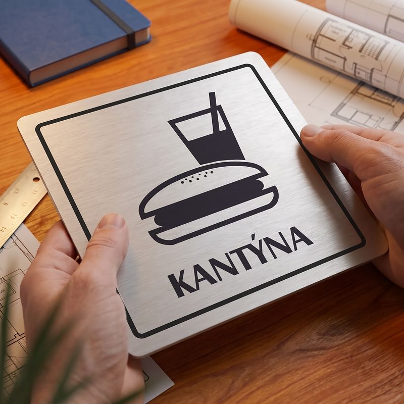 Kantýna, 118x118mm, stříbrná, Arizona